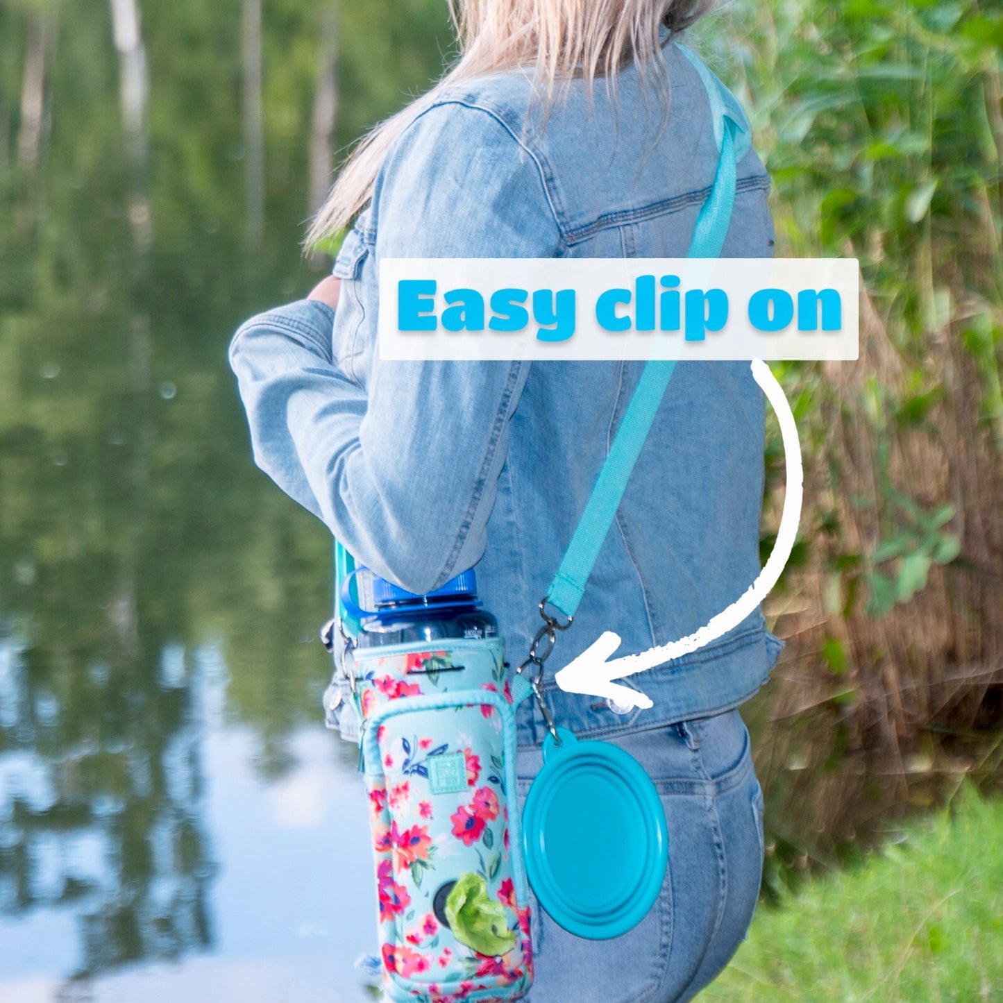 Made Easy Kit Portable Collapsible Travel Pet Bowl for Water or Food, in 2 Sizes