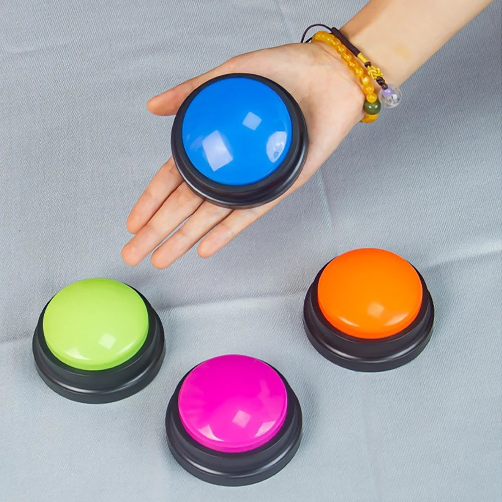 Recordable Dog Communication Buttons – Pet Training Buzzer Toy