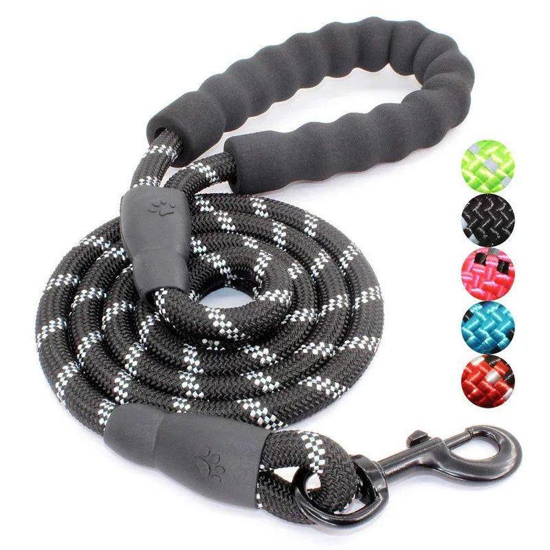 Reflective Dog Leash with Padded Handle