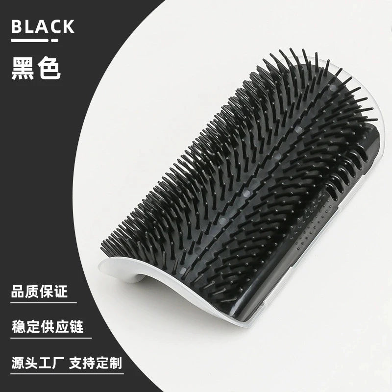 Wall-Mounted Cat Self-Groomer – Massage Comb Brush for Cats & Kittens