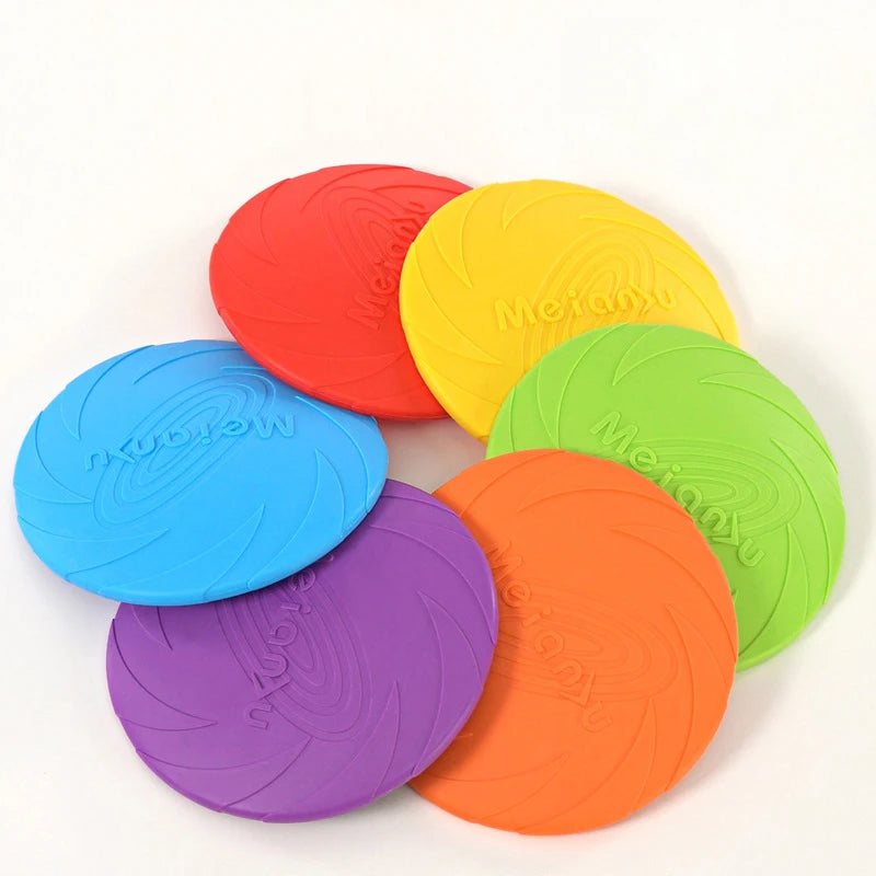 Silicone Flying Disc Dog Toy