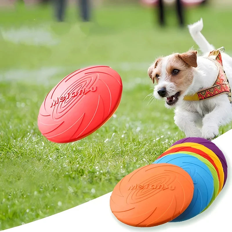 Silicone Flying Disc Dog Toy
