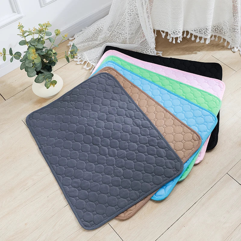 Washable Dog Training Pad – Reusable Absorbent Pet Mat