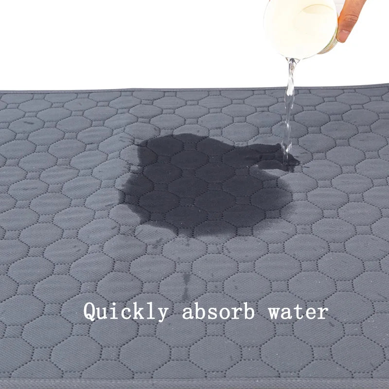 Washable Dog Training Pad – Reusable Absorbent Pet Mat