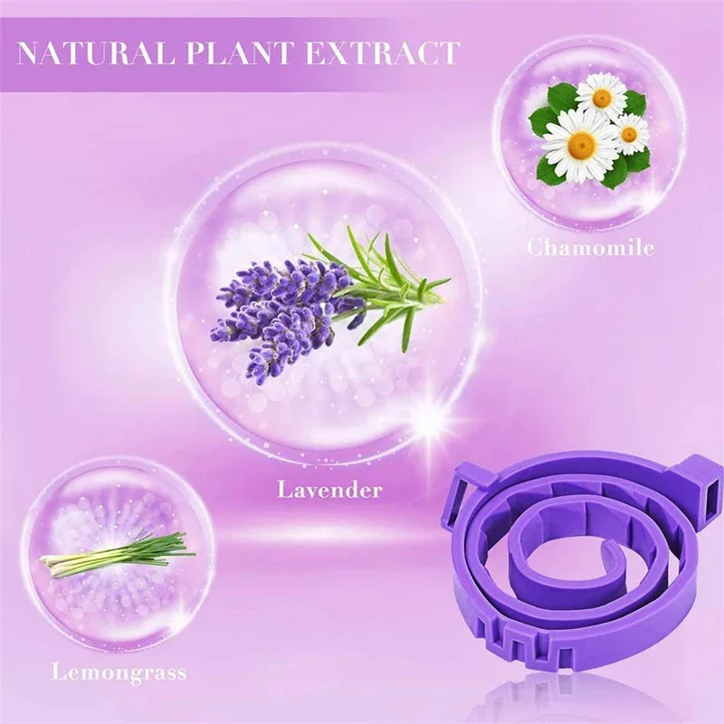 Calming Collar for Dogs & Cats | Natural Essential Oils | Anxiety & Stress Relief | Adjustable & Waterproof | 60-Day Wear