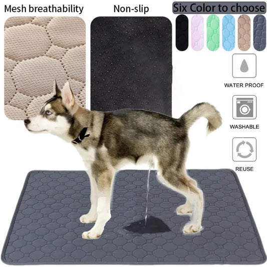 Washable Dog Training Pad – Reusable Absorbent Pet Mat