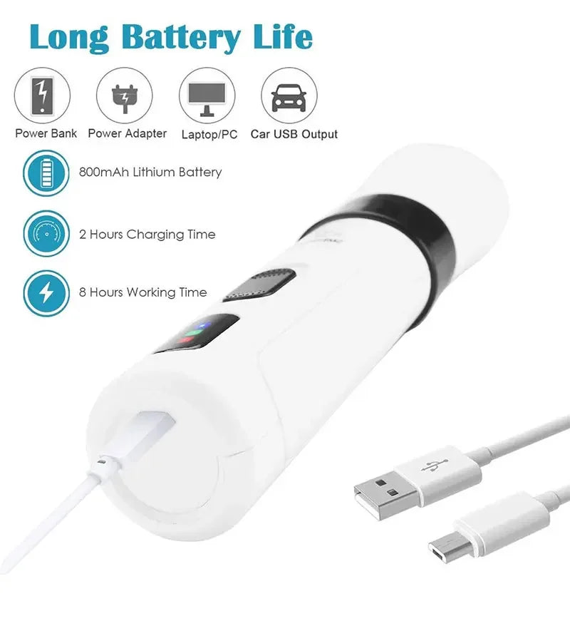 Quiet Electric Pet Nail Grinder – USB Rechargeable