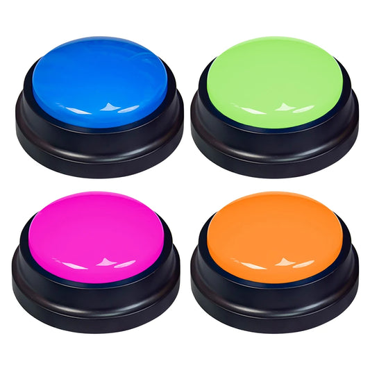 Recordable Dog Communication Buttons – Pet Training Buzzer Toy