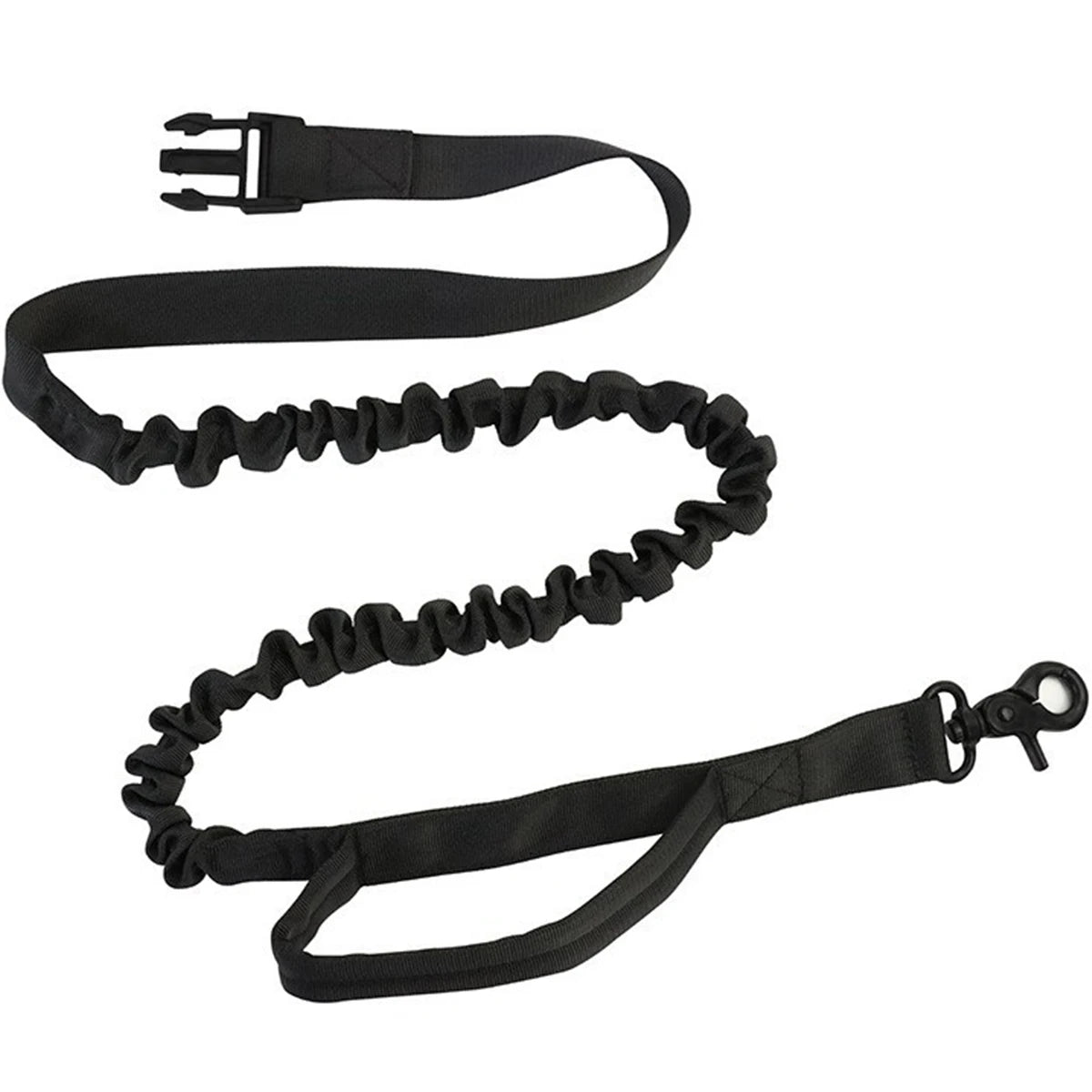 Hands-Free Dog Leash with Waist Bag – Reflective & Elastic